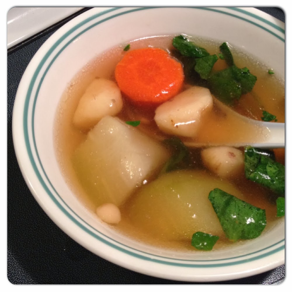 the kitchen runner the troublesome Water Chestnut Chinese Soup